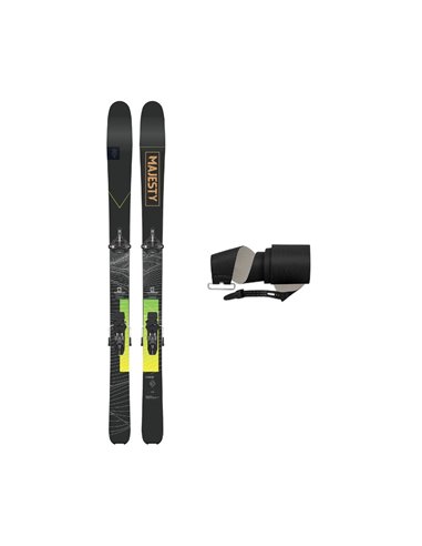 Pack ski de rando Majesty Supertour con fijación y piel